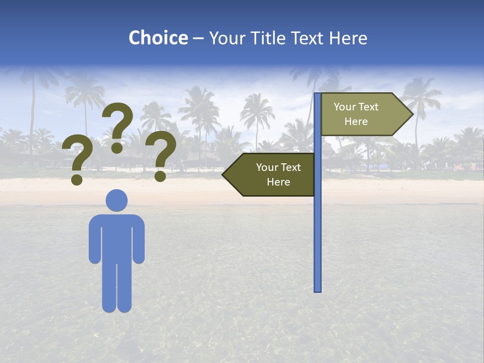 Two Workers On The Roof Of A Building Working On The Air Conditioning Unit. PowerPoint Template