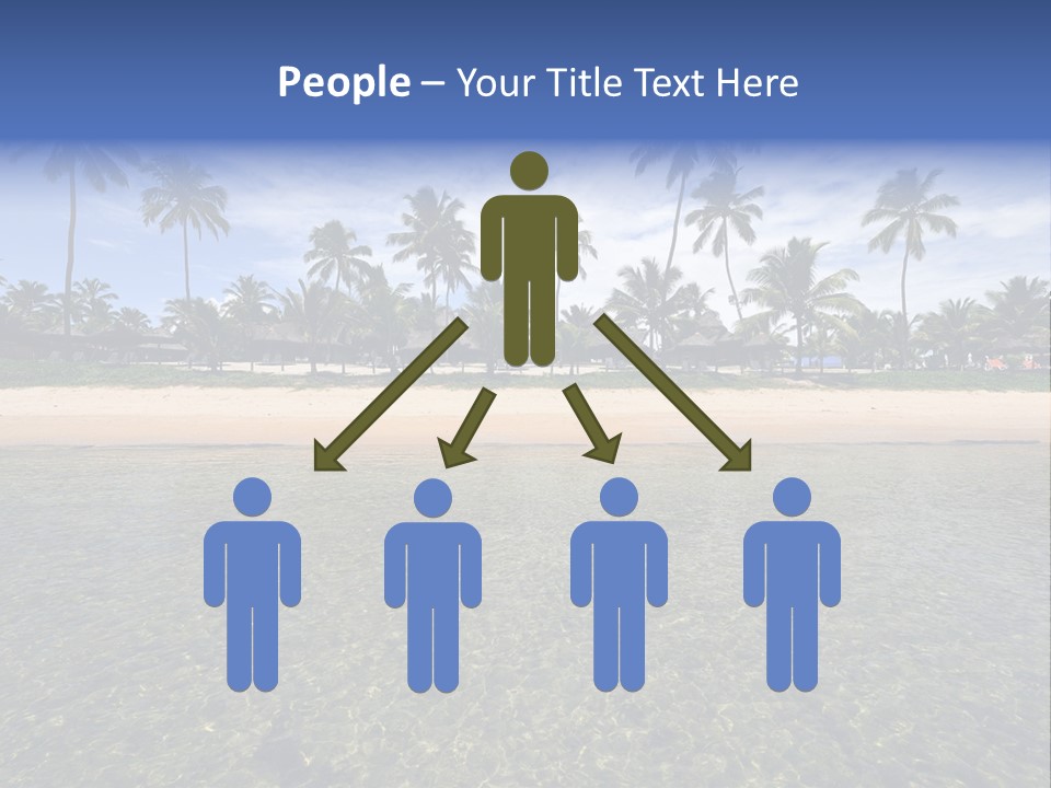 Two Workers On The Roof Of A Building Working On The Air Conditioning Unit. PowerPoint Template