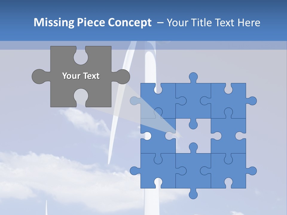 3D Rendering Of A Circle Of White Chairs And A Red One PowerPoint Template