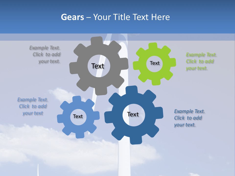 3D Rendering Of A Circle Of White Chairs And A Red One PowerPoint Template