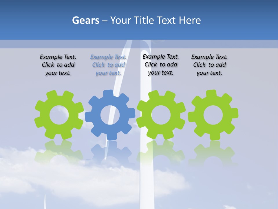 3D Rendering Of A Circle Of White Chairs And A Red One PowerPoint Template