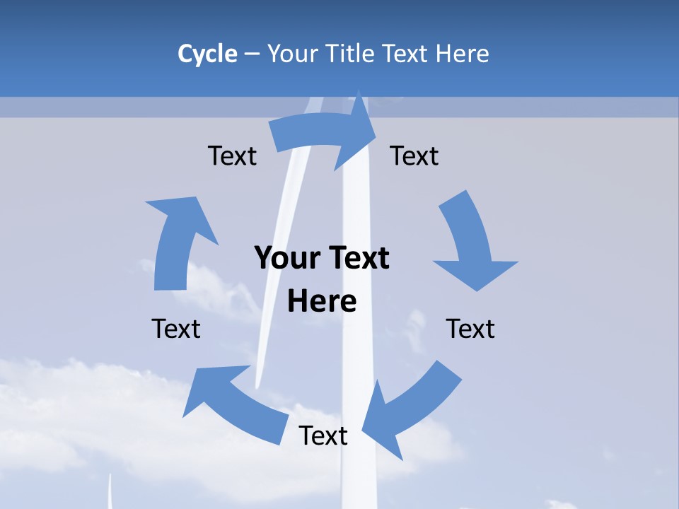 3D Rendering Of A Circle Of White Chairs And A Red One PowerPoint Template