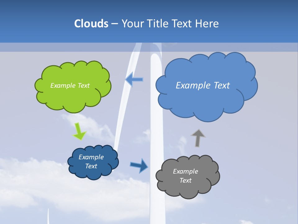 3D Rendering Of A Circle Of White Chairs And A Red One PowerPoint Template
