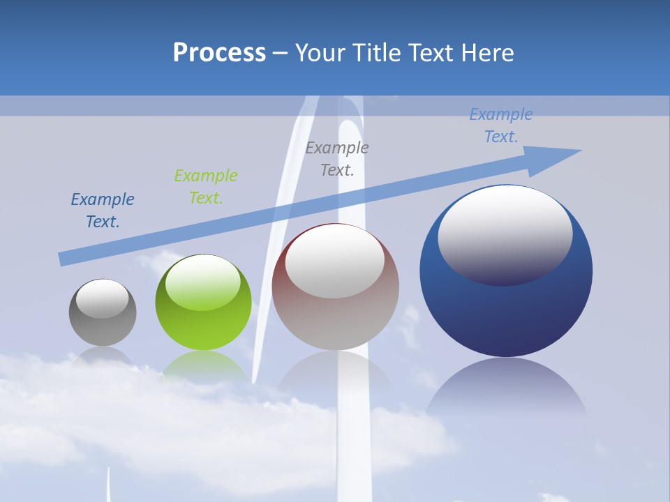 3D Rendering Of A Circle Of White Chairs And A Red One PowerPoint Template