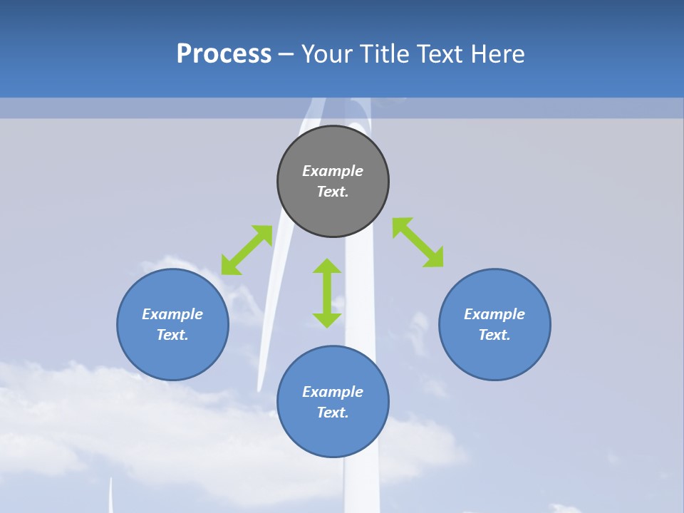 3D Rendering Of A Circle Of White Chairs And A Red One PowerPoint Template
