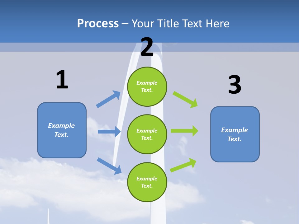 3D Rendering Of A Circle Of White Chairs And A Red One PowerPoint Template
