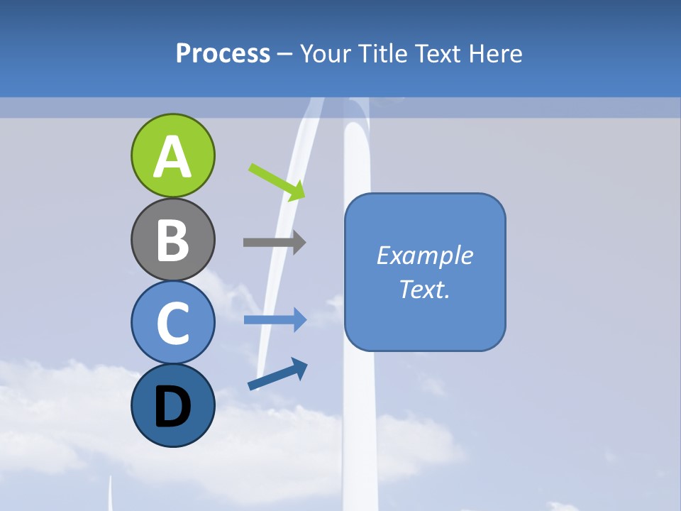 3D Rendering Of A Circle Of White Chairs And A Red One PowerPoint Template