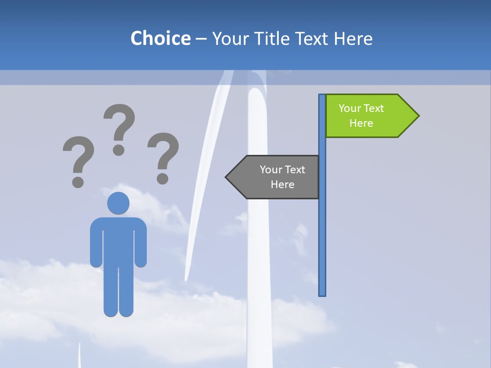 3D Rendering Of A Circle Of White Chairs And A Red One PowerPoint Template
