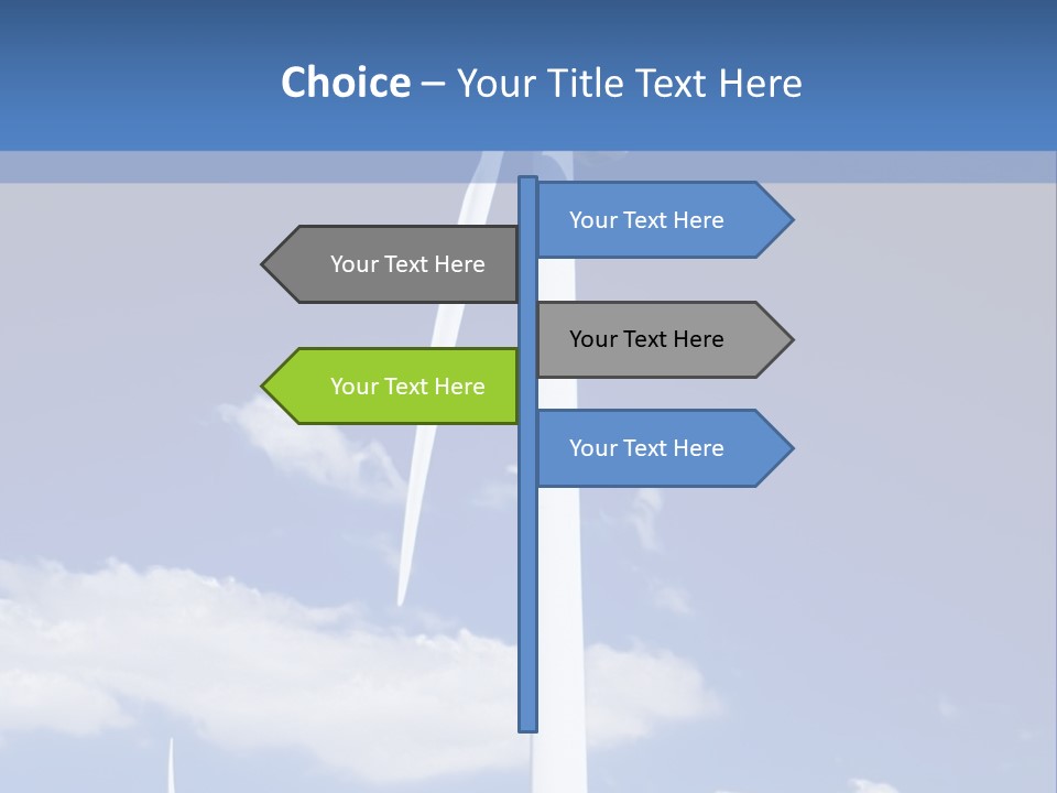 3D Rendering Of A Circle Of White Chairs And A Red One PowerPoint Template