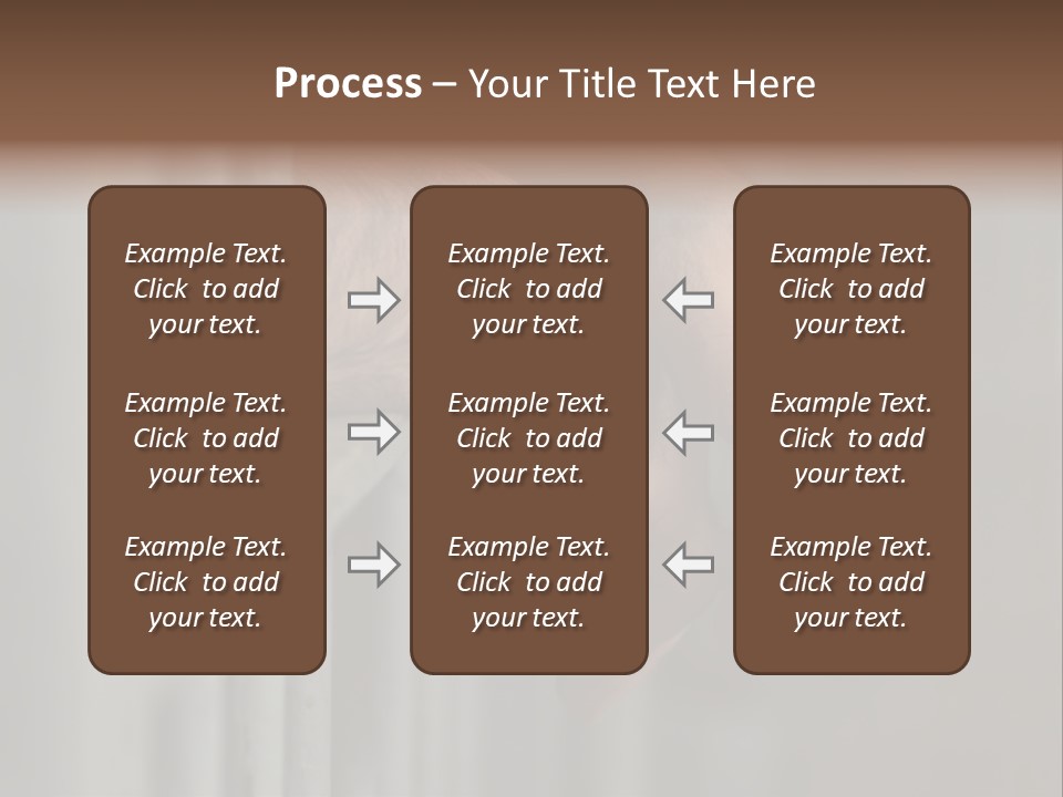 Mans Hands Behind Bars In Jail Or Prison PowerPoint Template