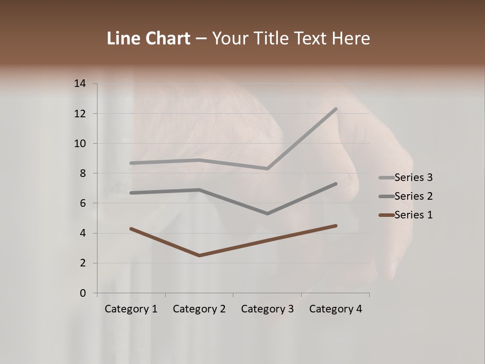 Mans Hands Behind Bars In Jail Or Prison PowerPoint Template