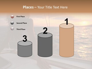 Fresh Green Apple With Water Drops PowerPoint Template