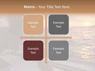 Fresh Green Apple With Water Drops PowerPoint Template