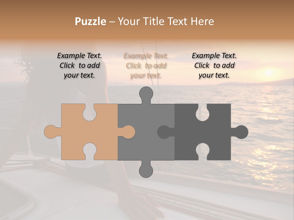 Fresh Green Apple With Water Drops PowerPoint Template