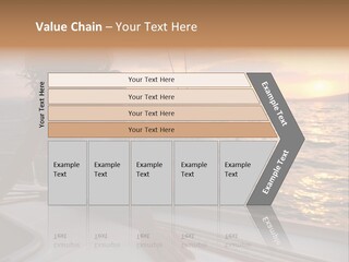 Fresh Green Apple With Water Drops PowerPoint Template