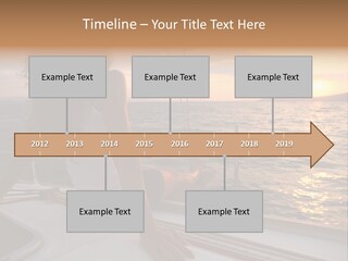 Fresh Green Apple With Water Drops PowerPoint Template