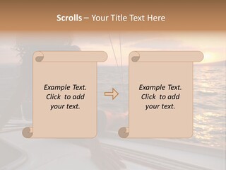 Fresh Green Apple With Water Drops PowerPoint Template