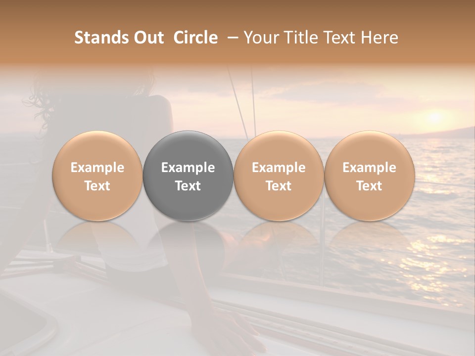 Fresh Green Apple With Water Drops PowerPoint Template