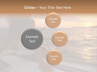 Fresh Green Apple With Water Drops PowerPoint Template