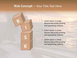 Fresh Green Apple With Water Drops PowerPoint Template