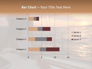 Fresh Green Apple With Water Drops PowerPoint Template