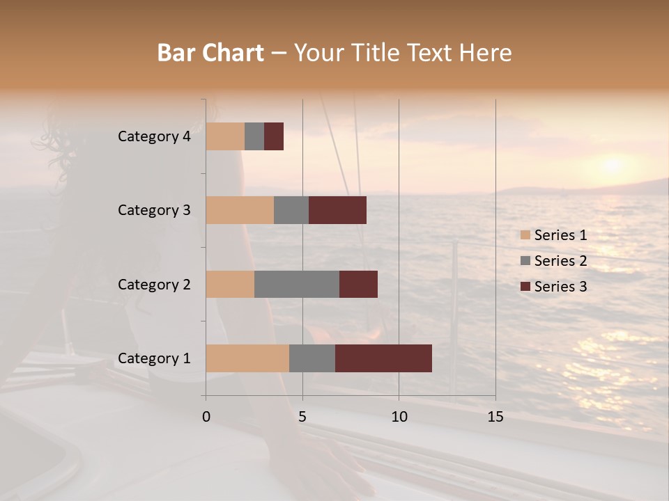 Fresh Green Apple With Water Drops PowerPoint Template