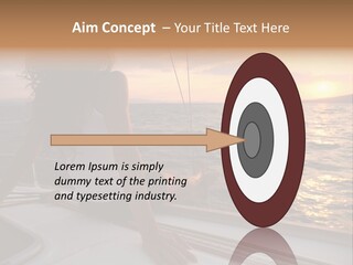 Fresh Green Apple With Water Drops PowerPoint Template