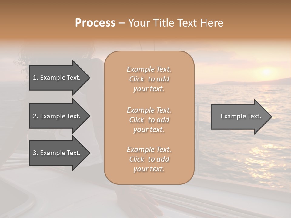 Fresh Green Apple With Water Drops PowerPoint Template