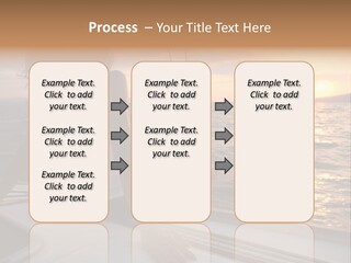 Fresh Green Apple With Water Drops PowerPoint Template