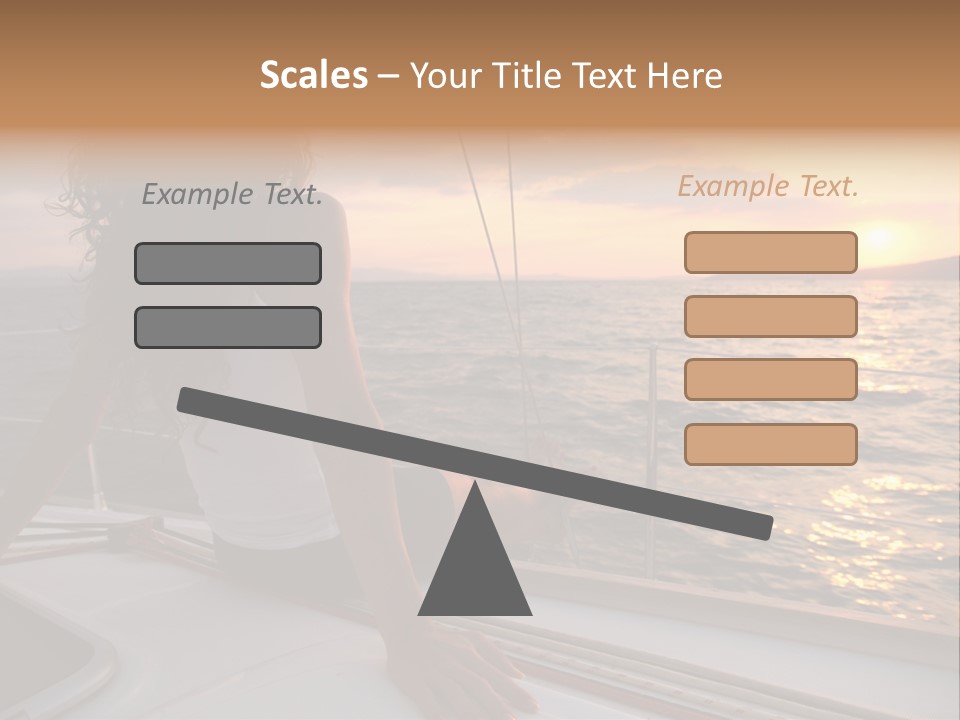 Fresh Green Apple With Water Drops PowerPoint Template