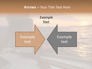 Fresh Green Apple With Water Drops PowerPoint Template