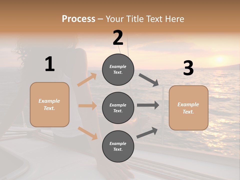 Fresh Green Apple With Water Drops PowerPoint Template