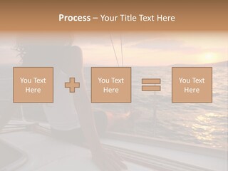 Fresh Green Apple With Water Drops PowerPoint Template