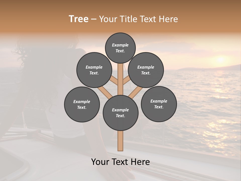 Fresh Green Apple With Water Drops PowerPoint Template