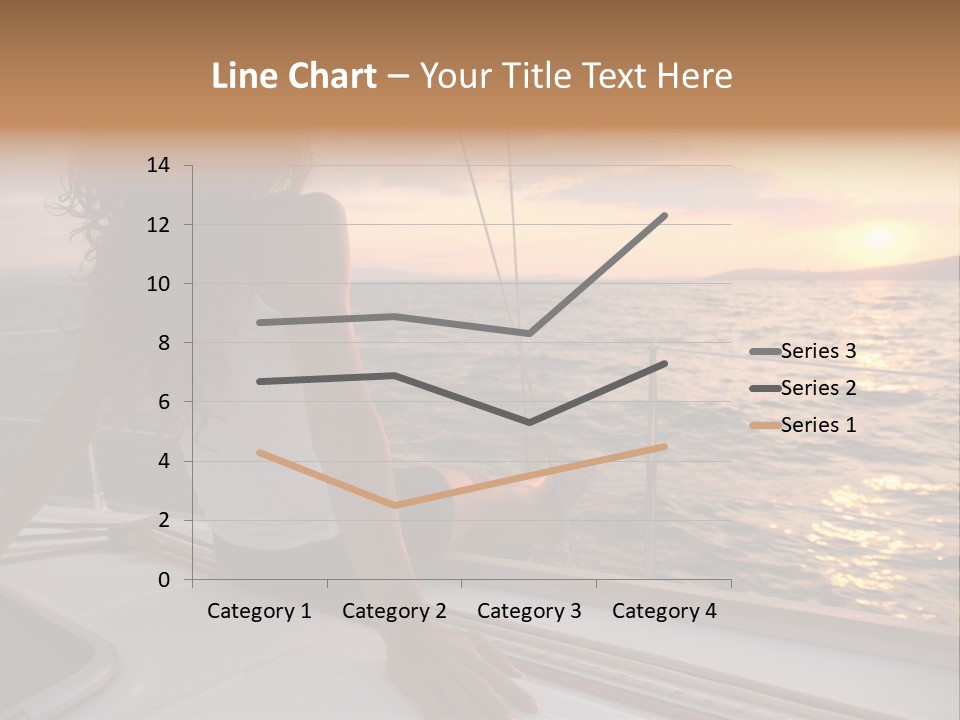 Fresh Green Apple With Water Drops PowerPoint Template