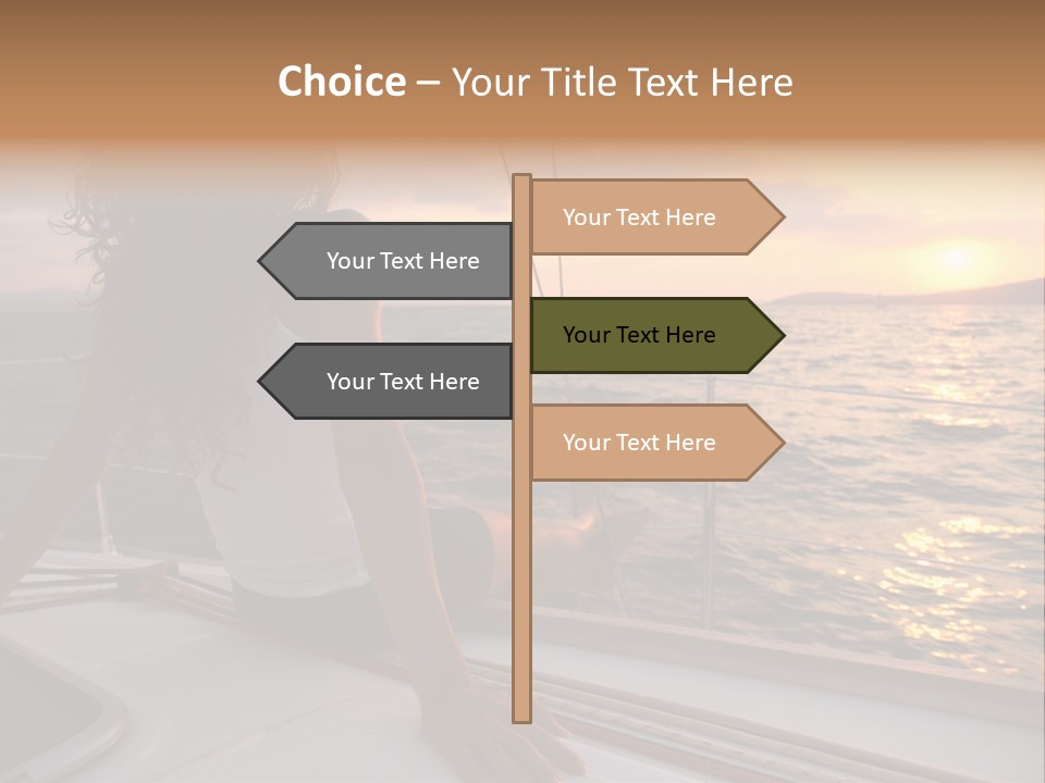 Fresh Green Apple With Water Drops PowerPoint Template