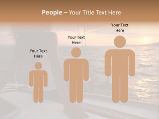 Fresh Green Apple With Water Drops PowerPoint Template