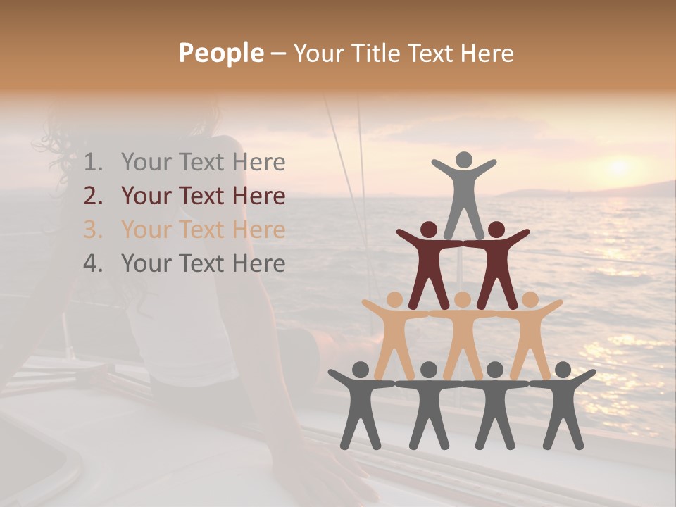 Fresh Green Apple With Water Drops PowerPoint Template