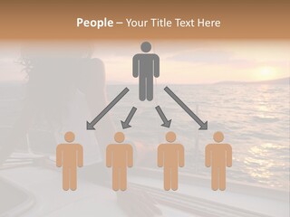 Fresh Green Apple With Water Drops PowerPoint Template