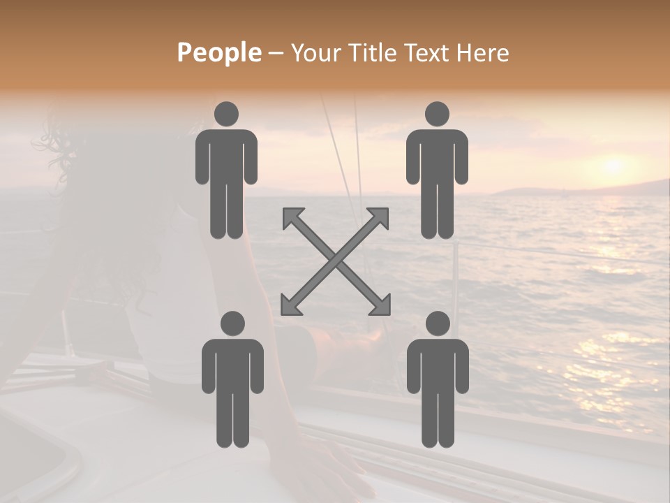 Fresh Green Apple With Water Drops PowerPoint Template