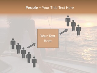 Fresh Green Apple With Water Drops PowerPoint Template