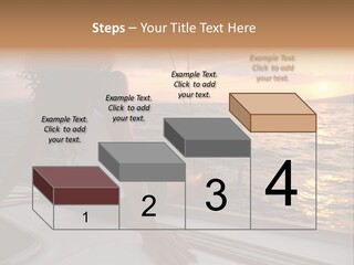 Fresh Green Apple With Water Drops PowerPoint Template