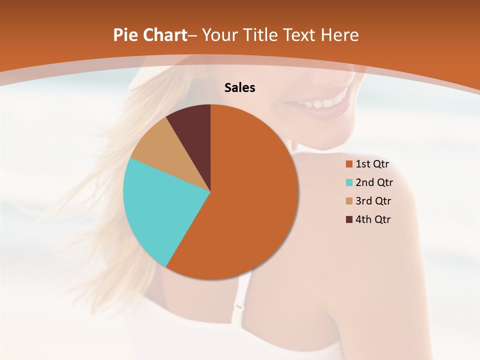 Windmill On Santorini Island, Greece PowerPoint Template
