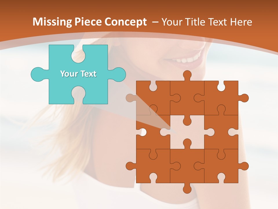 Windmill On Santorini Island, Greece PowerPoint Template