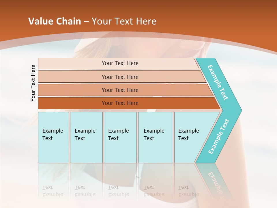Windmill On Santorini Island, Greece PowerPoint Template