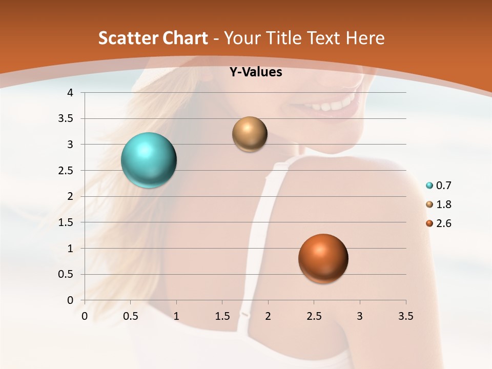 Windmill On Santorini Island, Greece PowerPoint Template