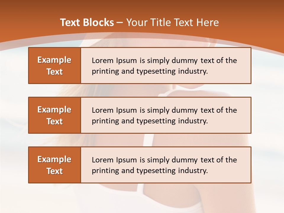 Windmill On Santorini Island, Greece PowerPoint Template