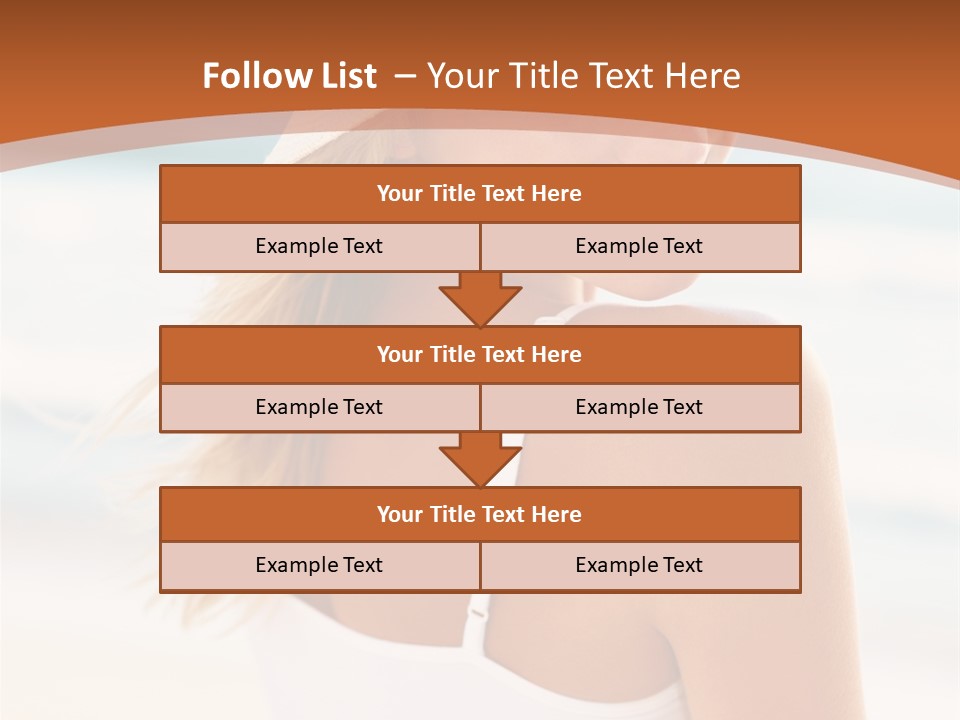 Windmill On Santorini Island, Greece PowerPoint Template