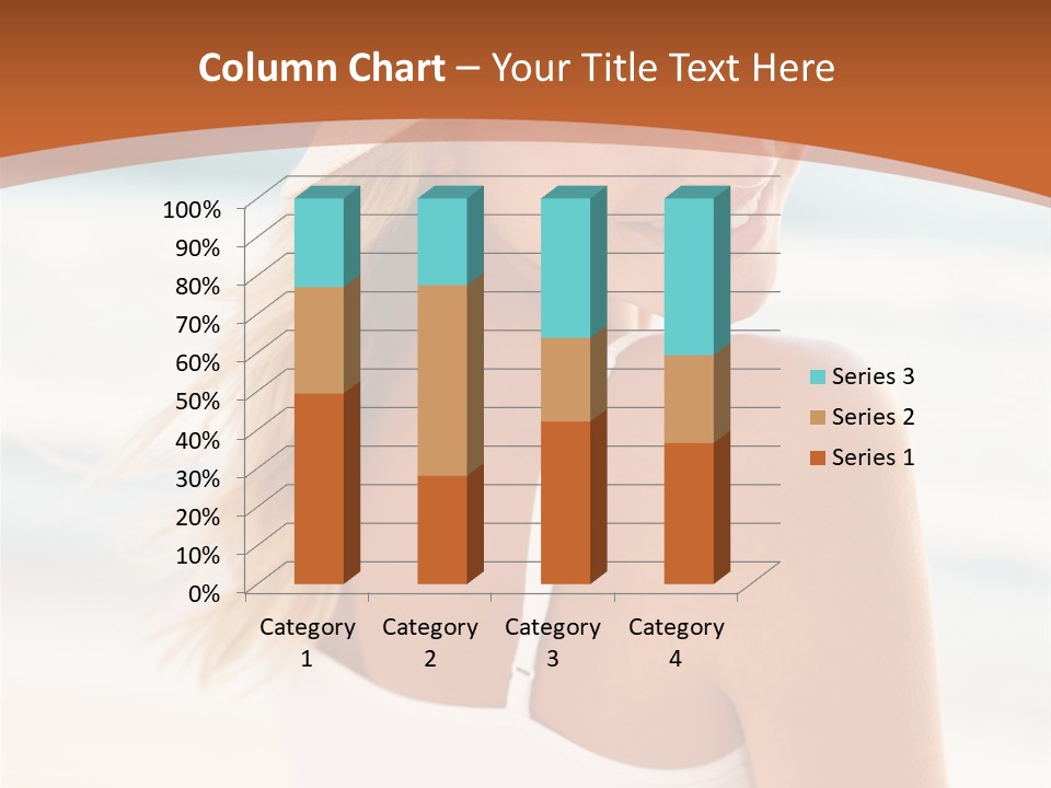 Windmill On Santorini Island, Greece PowerPoint Template