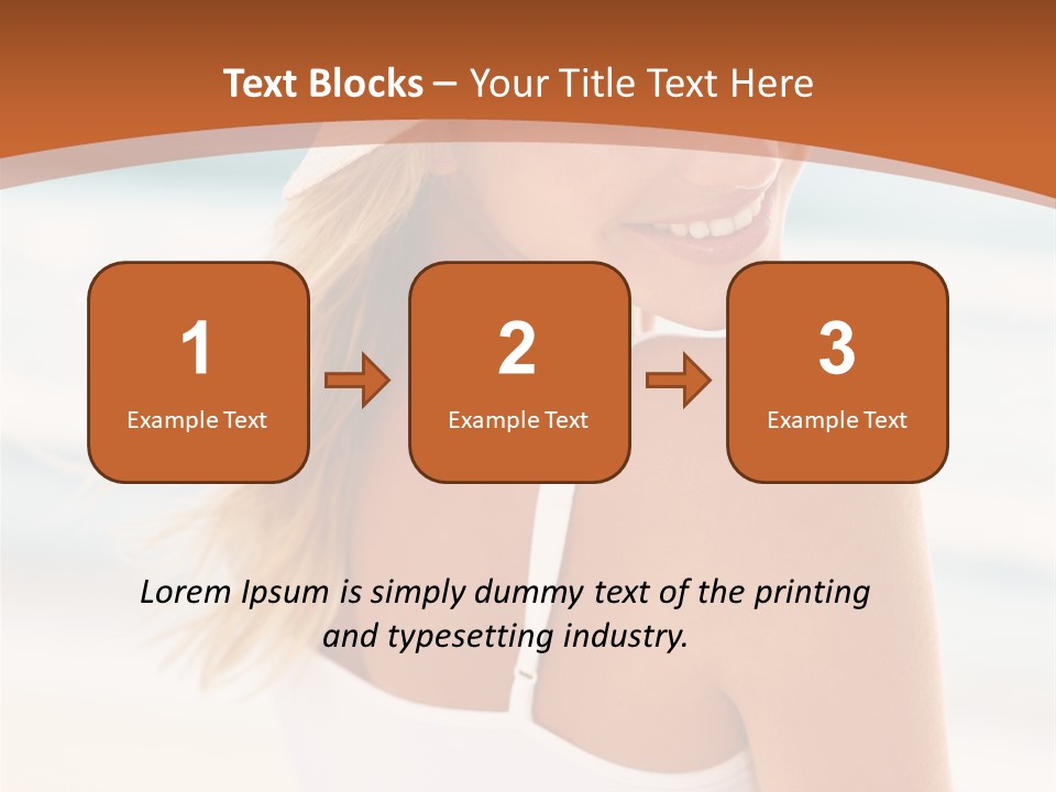 Windmill On Santorini Island, Greece PowerPoint Template